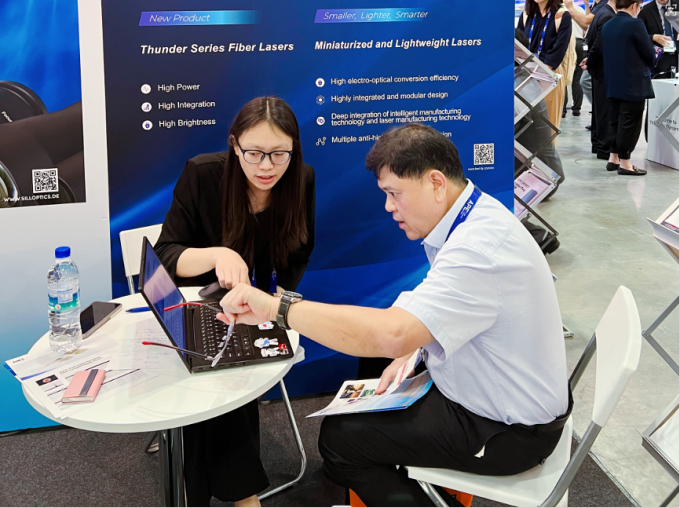 latest company news about BWT Makes Appearance at Asia Photonics Expo 2024  1