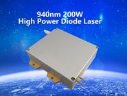 940nm 200W High Power Diode Lasers For Fiber Laser Pumping With135μm / 0.22NA Fiber Coupling