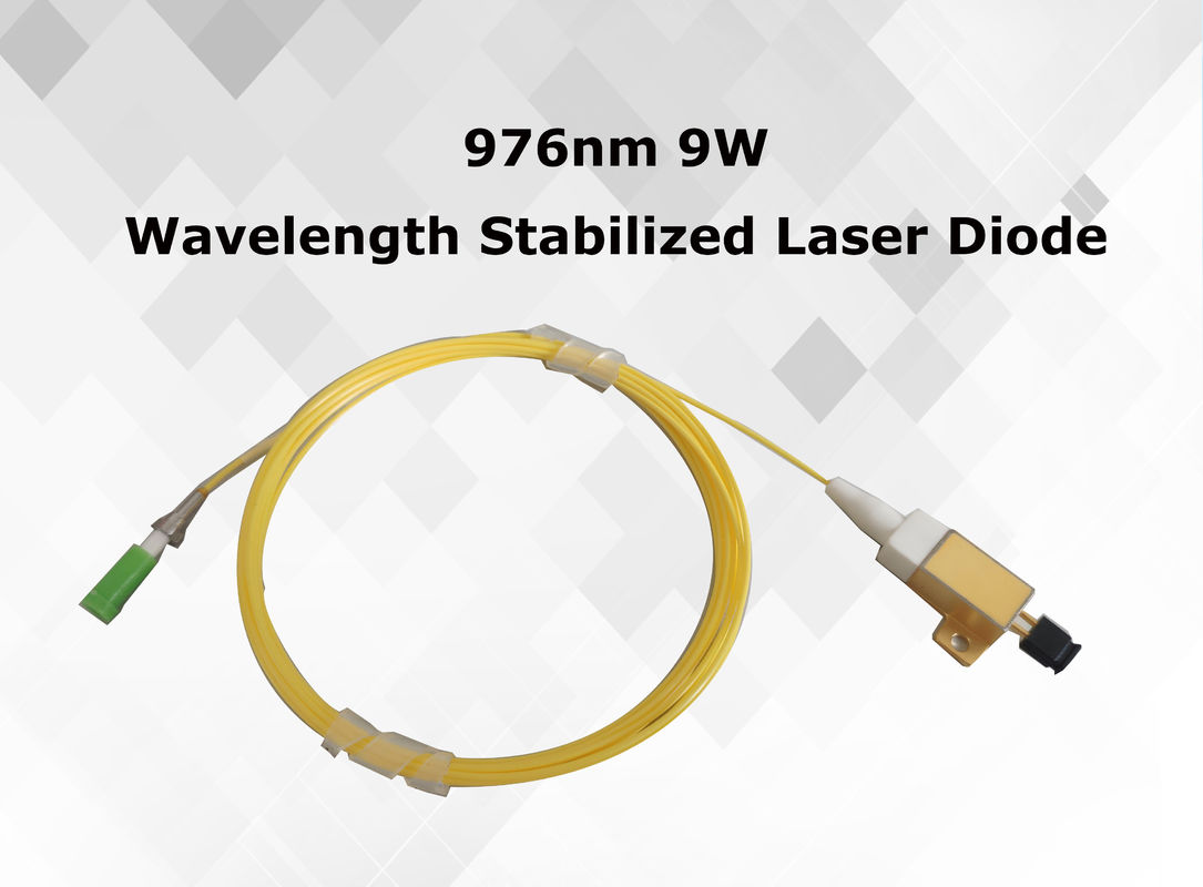 Narrow Linewidth Wavelength Stabilized Laser Diode 976nm 9W High Brightness